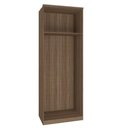 Ver imagem 2 de Guarda Roupa Modulado 02 Portas Vidro 245cm Setiba