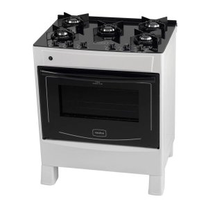 Fogão Iris Glass 5 Bocas com Forno Realce
