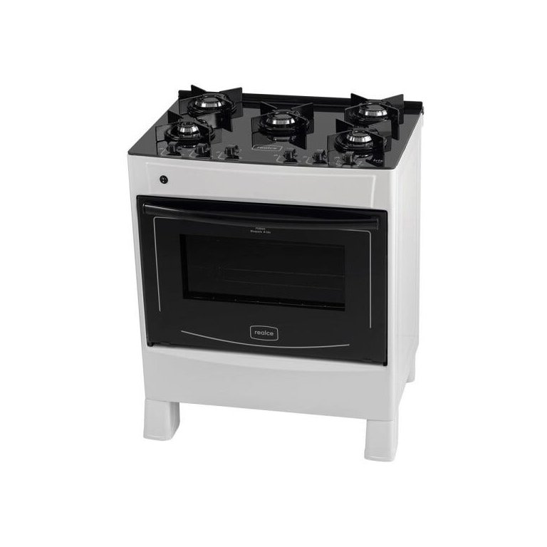 Fogão Iris Glass 5 Bocas com Forno Realce Fogão Iris Glass 5 Bocas com Forno Realce