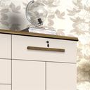 Ver imagem 2 de COMODA 6 GAVETAS 2 PORTAS CANELA OFF WHITE