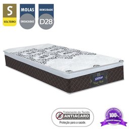 Colchão de Molas Ensacadas One Face Gazin New York Solteiro 88cm - 5