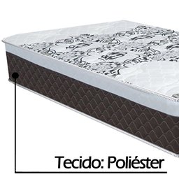 Colchão de Molas Ensacadas One Face Gazin New York Solteiro 88cm - 2