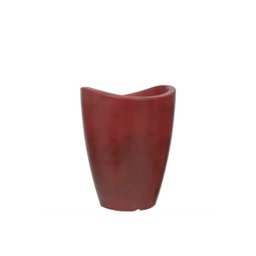Vaso Copacabana 25 X 32 Cm Vermelho Vasart - 1