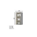 Ver imagem 2 de Armário Aéreo De Cozinha 40 Cm Amy Casa 812