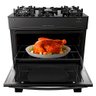 Fogão 5 Bocas Mônaco Top Glass Atlas - Mesa de Vidro - Mega Chama - Bivolt - Forno 86,5 L - Preto - 7