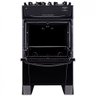 Fogão Atlas Mônaco Top Glass 4 Bocas - Acendimento Automático - Mesa de Vidro - Bivolt - Preto - 4