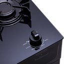 Ver imagem 6 de Fogão Atlas Mônaco Top Glass 4 Bocas - Acendimento Automático - Mesa de Vidro - Bivolt - Preto