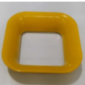 Puxador 3022 Vintage Quadrado Cromado TORRALBA Amarelo