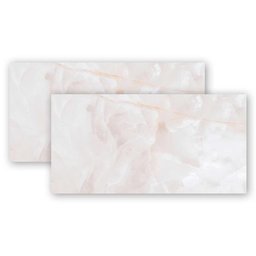 Porcelanato Retificado Onix Bianco Satin 60x120cm Branco - 1