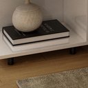 Ver imagem 7 de Cabeceira Sleep Movelove para Cama Casal/Queen/King com 2 Criados Branco