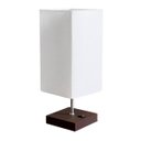 Ver imagem 4 de Abajur Luminaria de Mesa Quadrado Mdf com Interruptor Ref 49 Decoração Casa Sala Quarto Escritório