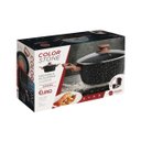 Ver imagem 6 de Panela Caçarola Avulsa Antiaderente Cerâmica 24cm Fogão Indução Colorstone Woden