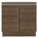 Ver imagem 2 de Balcão Glamy 80cm 2 Portas Rustic Madesa
