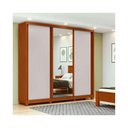 Ver imagem 4 de Guarda Roupa Lopas Forma 230 3 Portas 4 Gavetas com Espelho