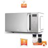 Micro-ondas 20L Branco Philco Pmo23Eb 220V com Kit Moedor Sal e Pimenta Bela Home 180Ml - 4