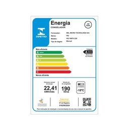 Freezer e Conservador Vertical Hq 190 Litros Branco Hq-190fv - 9