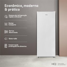 Freezer e Conservador Vertical Hq 190 Litros Branco Hq-190fv - 7