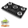 Cooktop 5 Bocas Chamalux Preto Tripla Chama Bivolt com Centrífuga Saladas Fresh Bela Home Inox - 2