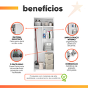 Ver imagem 5 de Armário Multiuso Notavel 2 Portas para Área de Serviço Lavanda