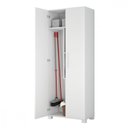 Ver imagem 4 de Armário Multiuso Notável Nt4015 Lavanderia 2 Portas Branco Brilho New