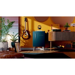 Frigobar Brastemp Retrô 76 Litros Midnight Blue - Bra08hz 110v - 7 Frigobar Brastemp Retrô 76 Litros Midnight Blue - Bra08hz 110v - 7