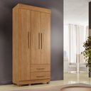 Ver imagem 2 de Guarda-roupa New Copacabana 3 Portas 2 Gavetas - Benetil