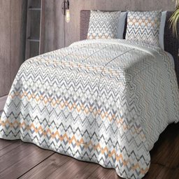 Kit Cobre Leito Casal + Fronha Teka Diamante Lee 3 Peças 150 Fios - 2