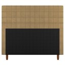 Ver imagem 2 de Cabeceira Cama Box Solteiro Parisis 90cm Suede Bege - Desk Design