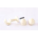 Ver imagem 2 de Varão Para Cortina Palha 2,50 Mts 28mm Simples