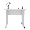 Ver imagem 2 de Mesa de Manicure Diamante Dobrável com Rodízio Branco - Pnr Móveis