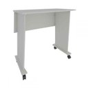 Ver imagem 3 de Mesa de Manicure Diamante Dobrável com Rodízio Branco - Pnr Móveis