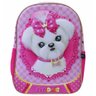 Mochila Escolar Infantil Infantil Pet Girl Eva Pink Santino - 1