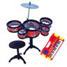 Kit Brinquedo Musical Infantil 5 Tambores + Mini Teclado - 1