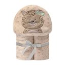 Ver imagem 1 de Cobertor Bordado Papi Friends Microfibra com Capuz: Oncinha Bia