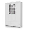 Guarda-Roupa 4 Gavetas MDF Provence New Guarda-Roupa Infantil - Branco - 2