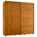 Ver imagem 1 de Guarda Roupa Casal 230cm com 2 Portas Verbena Cinamomo Z10 - Mpozenato