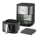 Ver imagem 3 de Fritadeira Air Fryer 6l Smart Chef Pro Midea Mad600g10apkw1 - 127v