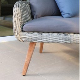 Conjunto Mesa 2 Poltronas 1 Namoradeira Acasa Móveis - 5 Conjunto Mesa 2 Poltronas 1 Namoradeira Acasa Móveis - 5