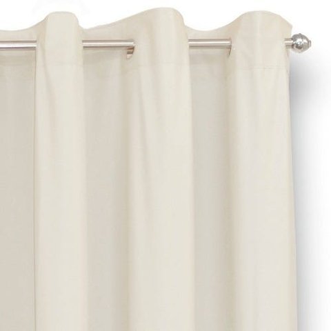 Cortina Corta Luz Blackout PVC(Plástico) 1,40x1,80 Bege Admirare - 1 Folha