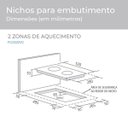 Ver imagem 6 de Fogão de Mesa Cooktop de Indução 2 Zonas de Aquecimento Suggar