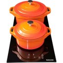Ver mais imagens de Fogão de Mesa Cooktop de Indução 2 Zonas de Aquecimento Suggar