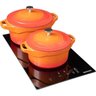 Fogão de Mesa Cooktop de Indução 2 Zonas de Aquecimento Suggar - 9