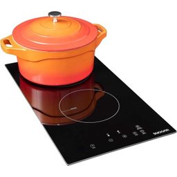 Fogão de Mesa Cooktop de Indução 2 Zonas de Aquecimento Suggar - 10 Fogão de Mesa Cooktop de Indução 2 Zonas de Aquecimento Suggar - 10