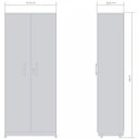 Ver imagem 2 de Armário para Escritório 2 Portas Pop 67cm Plata Móveis