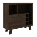 Ver imagem 3 de Barzinho com Adega 6 Garrafas Ad5002 Tecno Mobili - Rústico
