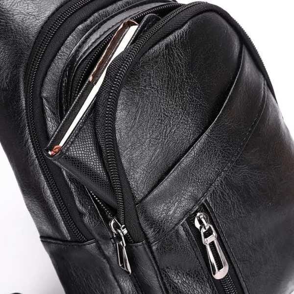 tumi leather garment bolsa