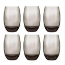 Ver imagem 1 de Jogo de Copos Sm Aruba Fumê Long Drink 465ml 6un - Nadir 30611