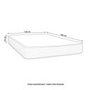 Ver imagem 5 de Colchão Casal Molas Pocket 138x188x30cm One Face Revolution Tecnopedic - Castor