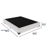 Cama Box Casal 138x188 Branco - 3