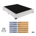 Ver imagem 2 de Cama Box Casal 138x188 Branco